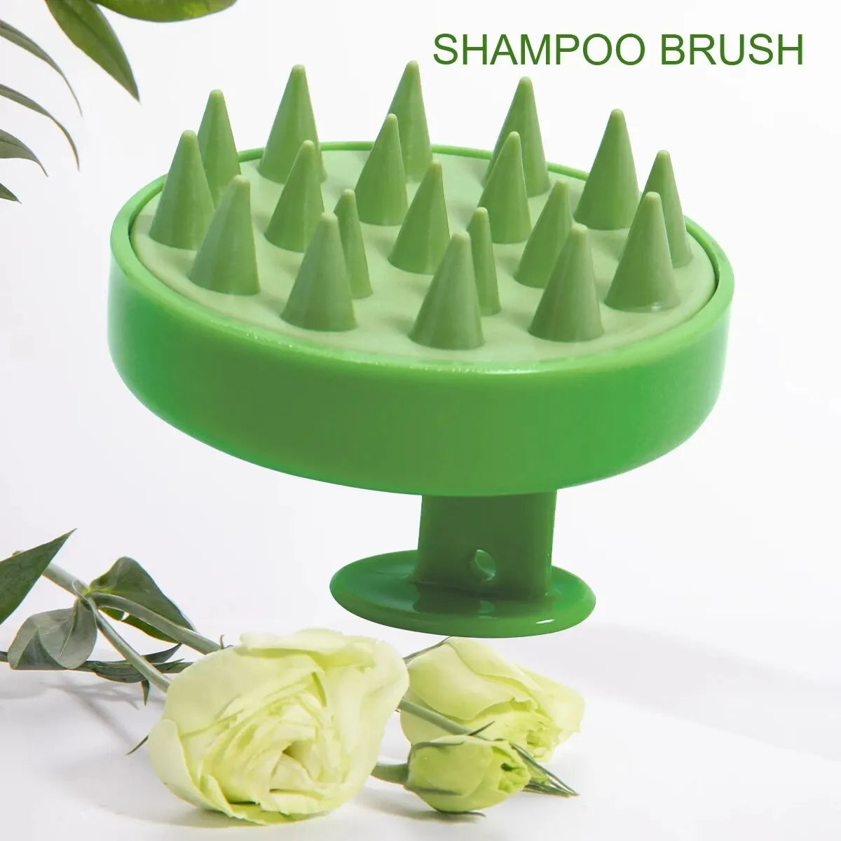 Green Scrubscalp Brush
